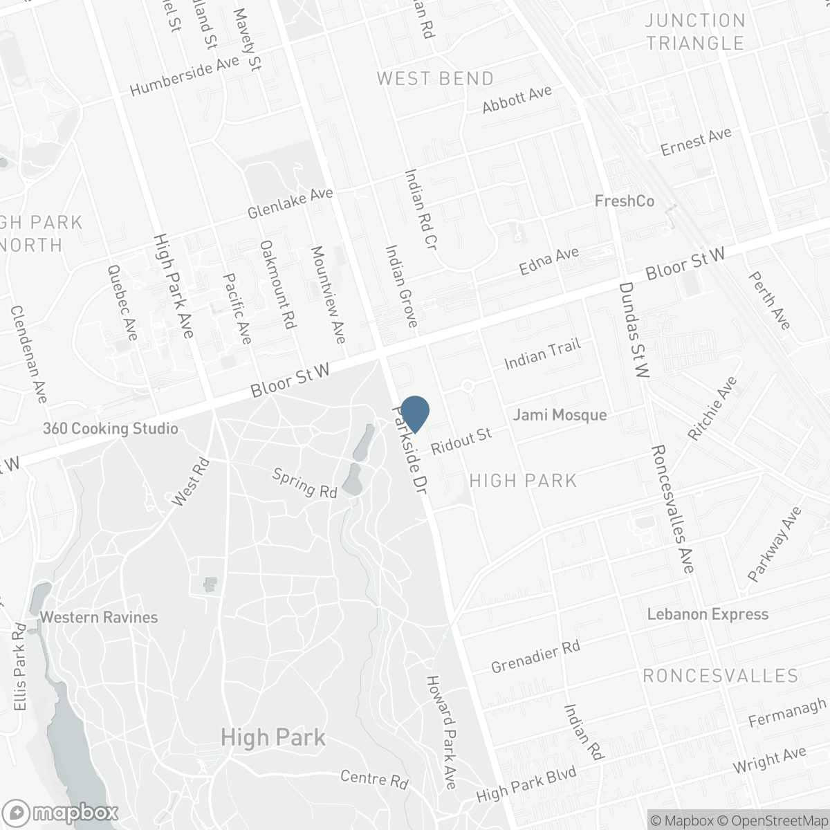 491 PARKSIDE DRIVE, Toronto, Ontario M6R 2Z9